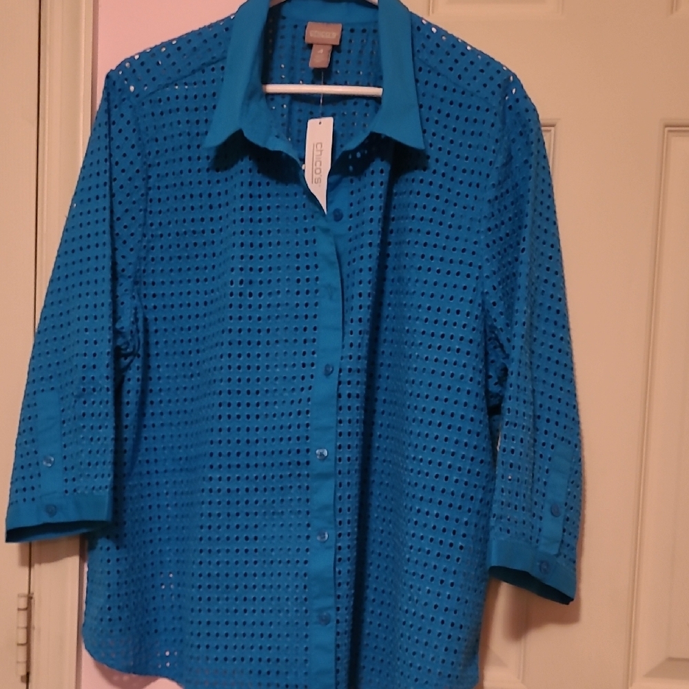 Chico's Blue Women's Top